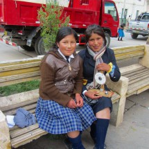 Two nice girls of Huancavelica